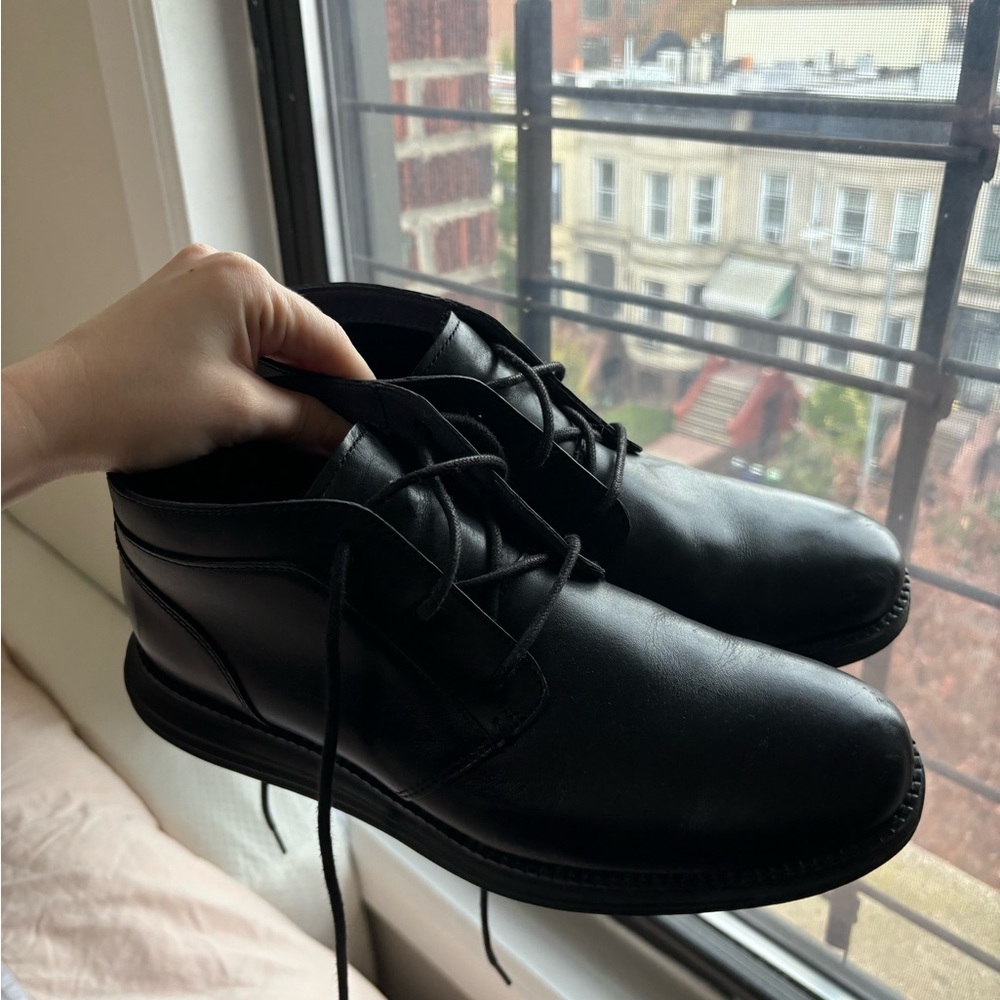 Cole Haan Black Men's Boots barely worn